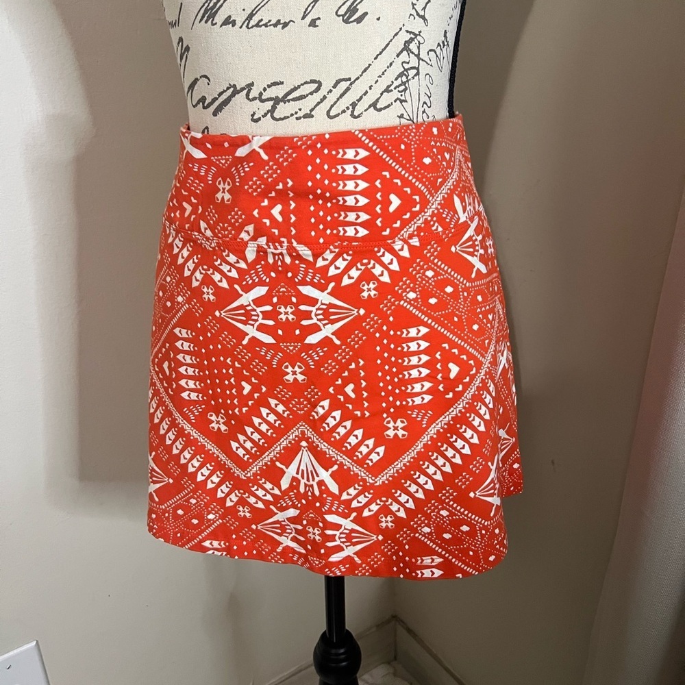 Patagonia Red and White Skater Skirt